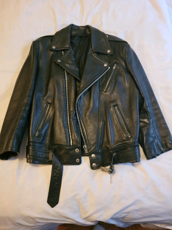 Genuine Leather women's custom made biker  jacket  in Women's - Tops & Outerwear in City of Toronto
