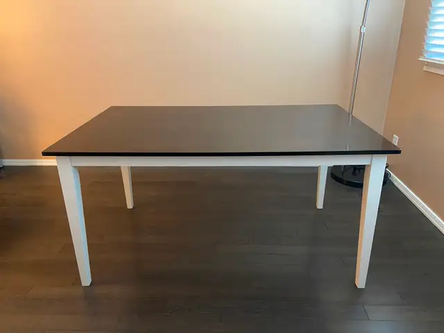 Solid Dining Wood Table in Dining Tables & Sets in Calgary - Image 3