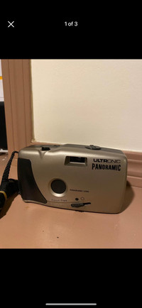 Ultronic panoramic 35mm film camera