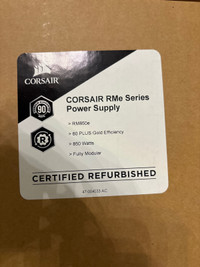 brand new Corsair RM850E power 