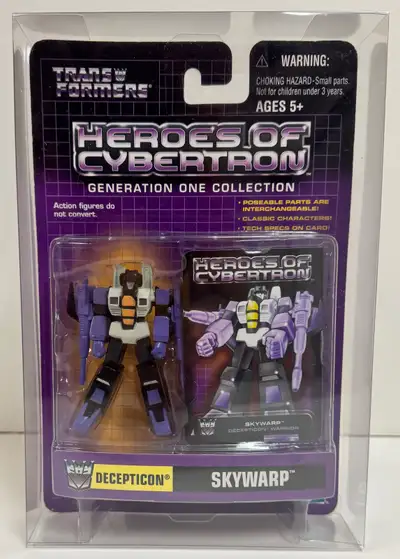 Transformers Heroes of Cybertron Skywarp Decepitcon, View more