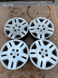 (4) 17" 5x114.3mm Dodge Steel wheels