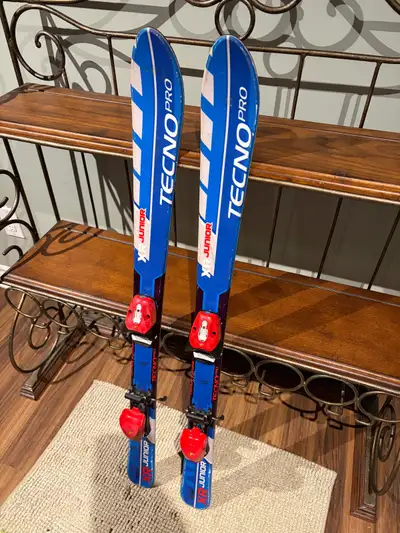 TecnoPro Junior Skis 110cm with Bindings, View more