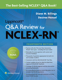 Lippincott Q&A Review for NCLEX-RN 14E Billings 9781975180386