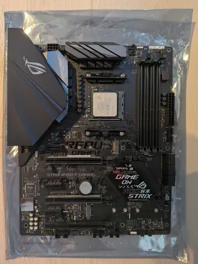 ASUS ROG Strix B450-F Gaming and AMD Ryzen 2700X, View more