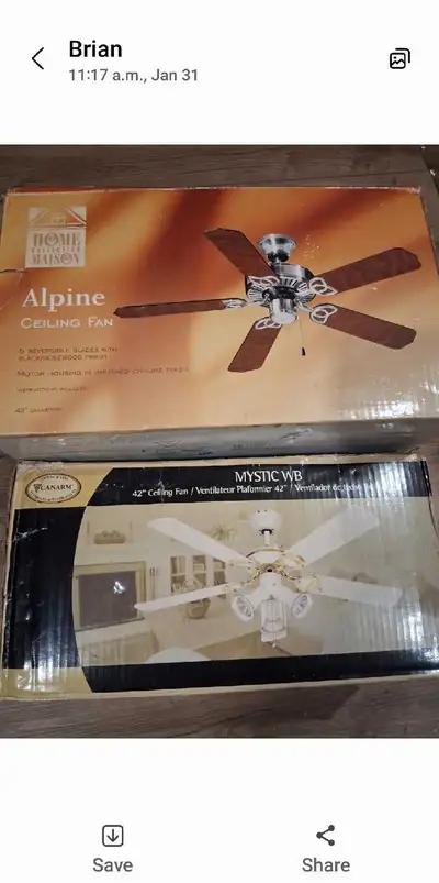 Brand new in box! $40 / takes both! Txt 905-865-6297