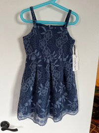 Sweet blue dress (x2) size 7 + size 8