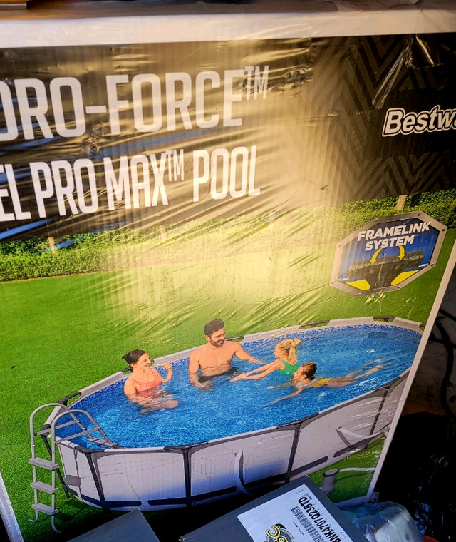 Above ground Hydroforce Steel Pro Max Frame Pool Set, 12 x 39,5 Hot