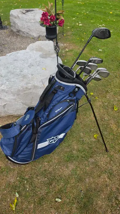 PING Right Golf Clubs Driver Putter WILSON Stand Bag, View more