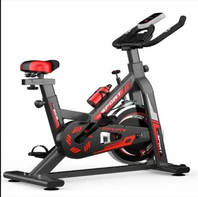 Exercise Bike. Comfortable Seat, Digital Display, Tablet Holder., View more