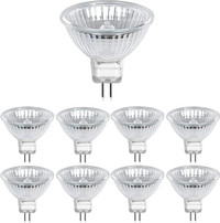 NEW EBD Lighting MR16 Halogen Light Bulbs 8 Pack Halogen Lamp 35
