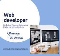 Experienced Web Wizard: Development and Design - 647 249 8682