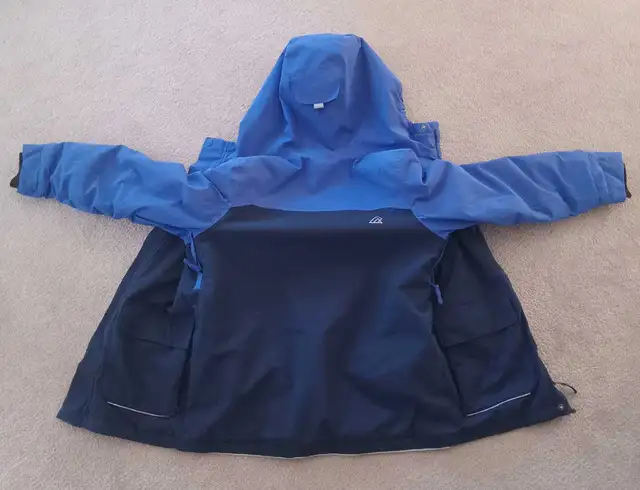 Kids Winter Jacket- Blue- Ripzone-Waterproof in Kids & Youth in Oshawa / Durham Region - Image 3