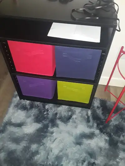 Bookcase and Storage Cubes, View more