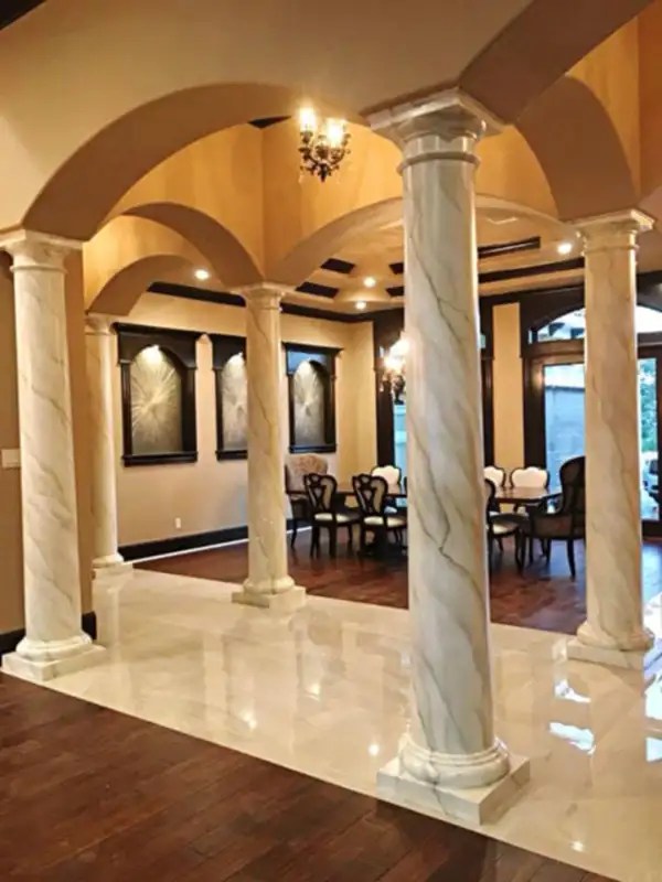 INTERIOR METAL POST COVER & FAKE MARBLE COLUMNS in Windows, Doors & Trim in Mississauga / Peel Region - Image 11