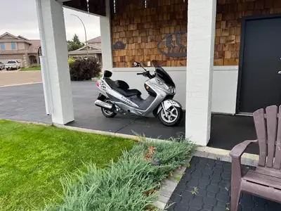 2004 Suzuki Burgman 400. All fluids changed in last year. New muffler, battery, windshield. Lots of...