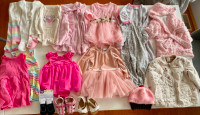 Baby Girl Size 12 - 18 Month Spring Lot - includes spring jacket