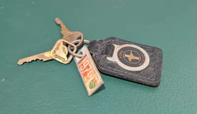 Good condition keys... Might fit your old Ford... No idea where I got them... But they would start m...