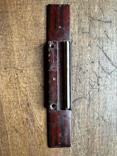 Vintage guitar tailpiece tail piece wood ivory bone Acoustic, View more