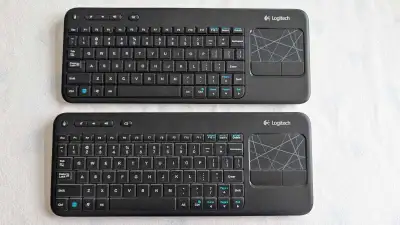 wireless keyboard and mouse trackpad, View more