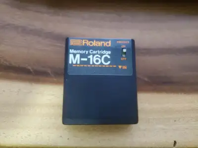 Roland M-16C cartridge pour GR-700 vintage synth et autre, View more
