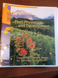 Plant physiology and development
Western University 
 