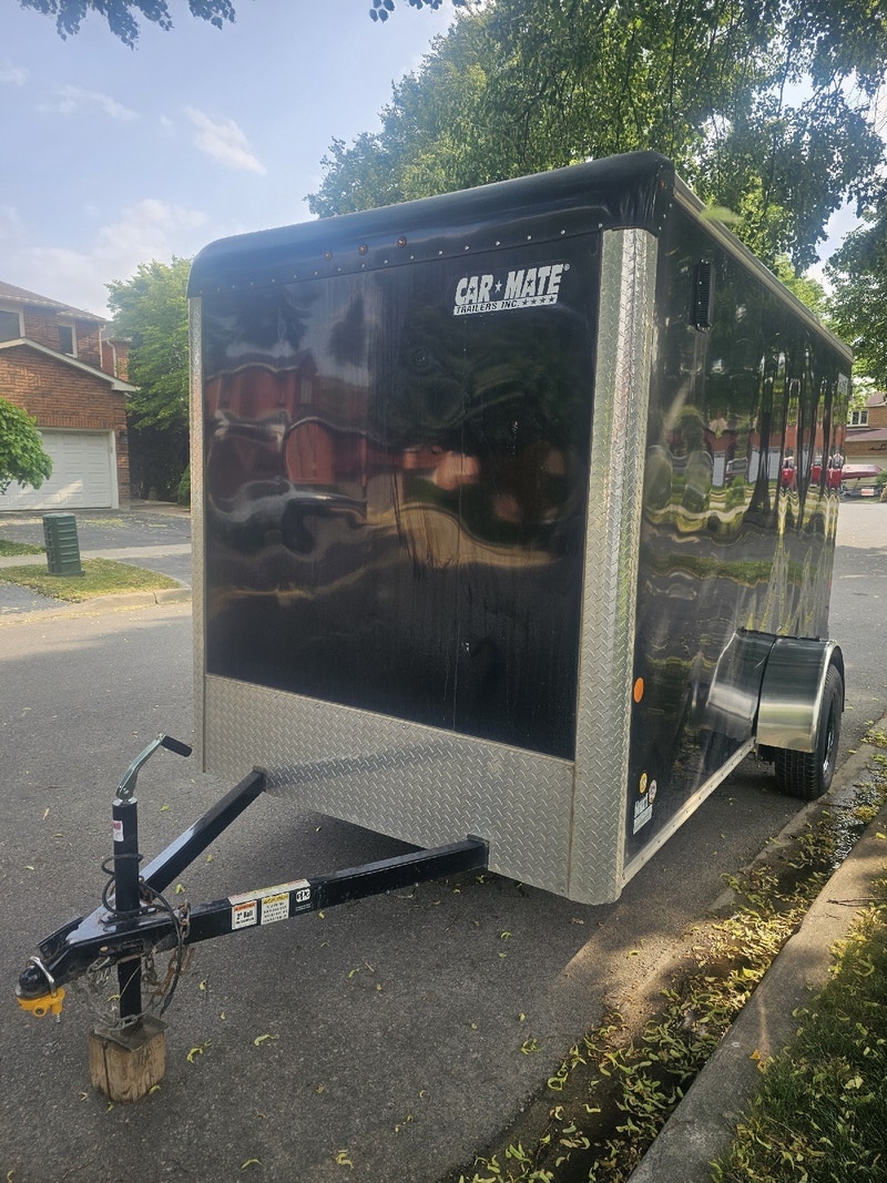 2021 Car Mate 6 X 12 Enclosed Cargo Trailer Cargo & Utility Trailers