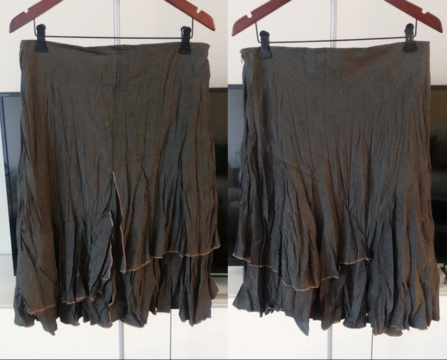 NEW - Dolcezza - Women's Layered Midi Knee Length Skirt (Size L) in Women's - Dresses & Skirts in London
