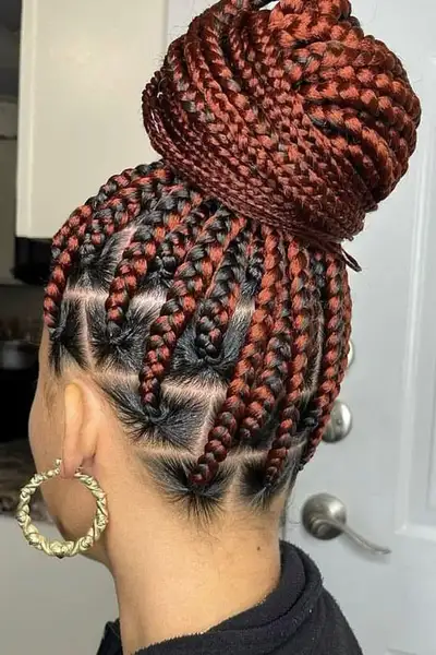 tresses africaines,knotless,natte , View more