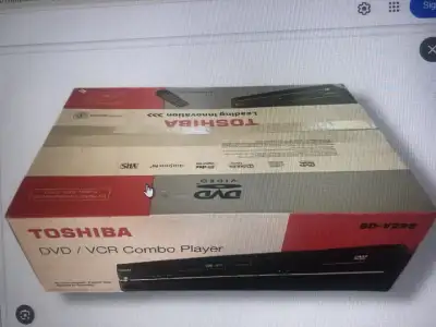 Toshiba SDV-398 Tunerless DVD VCR Combo Player This unit is new in original package, But the package...