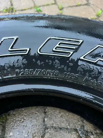 P255/70R/18 MS Used only 50000km still has good tread … All four for $150