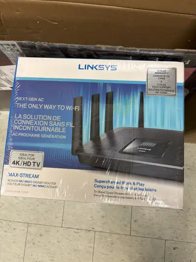 Max Stream AC5400 MU-Mimo Gigabit Router, View more