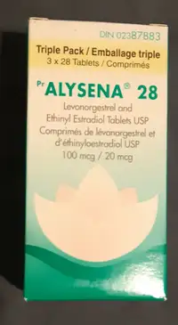 Alysena birth control pills