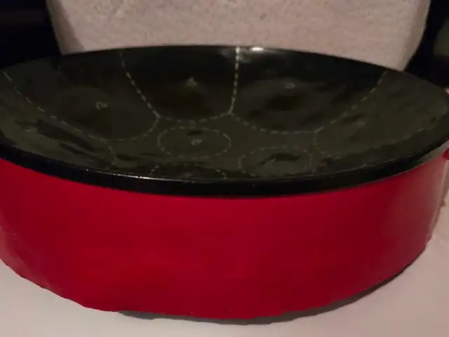 Handcrafted Red & Black Steelpan in Drums & Percussion in City of Toronto - Image 3