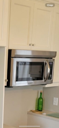 Kitchenaid over the range microwave and exhaust