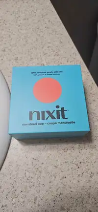 Unused Nixit period cup/disc
