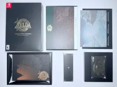 SWITCH- ZELDA TEARS OF THE KINGDOM COLLECTOR (NO GAME) (C013), View more