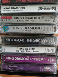 KING DIAMOND 7 ORIGINAUX NEUVES $160.