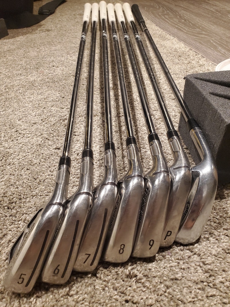 LH TaylorMade M5 Irons. S Flex. 5GW Golf Kitchener / Waterloo Kijiji