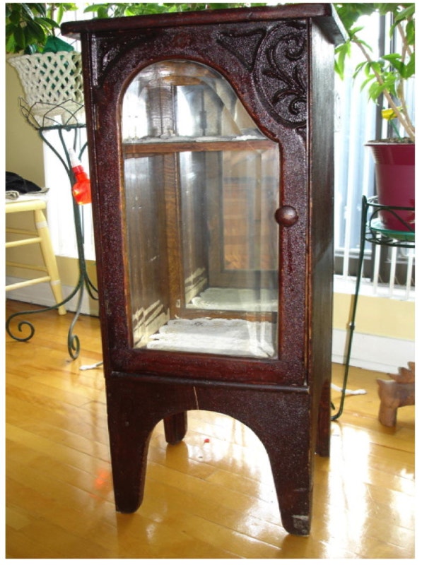 Antique mahogany hall stand Hutches & Display Ottawa Kijiji