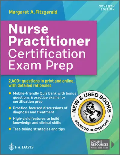 Nurse Practitioner Certification Exam Prep 7E 9781719649827, View more