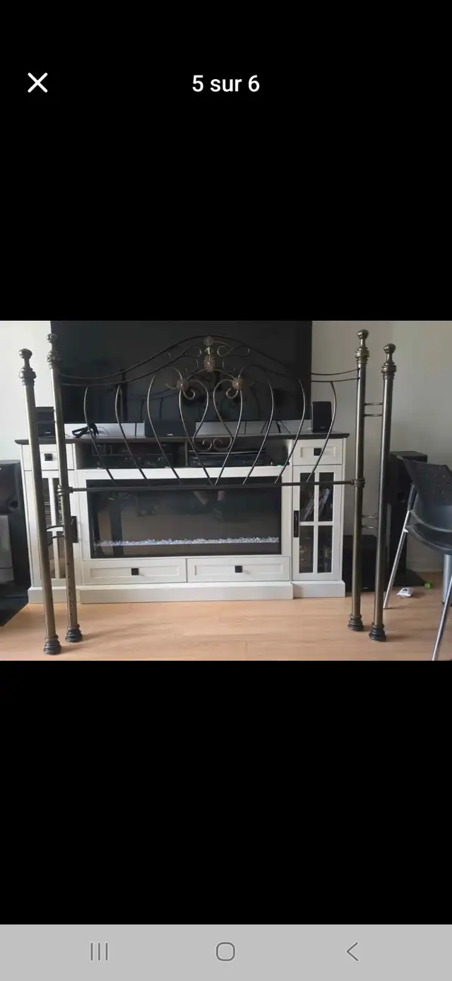 Mobilier de chambre complet avec lit double complet in Other in Lanaudière - Image 5