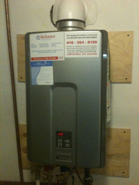 INSTALLATION HOT WATER HEATERS, FURNACES and Boilers.