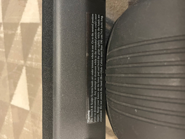 AB roller with knee support in Exercise Equipment in Ottawa - Image 2