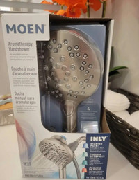 NEW MOEN Aromatherapy 6-Spray Single Handheld Shower Head