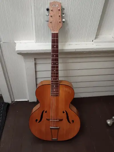 1937 Slingerland Archtop Guitar, View more