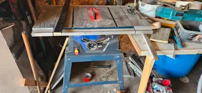 Mastercraft table saw, View more