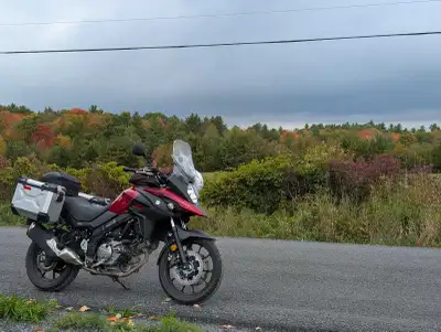 Excellent condition. Well maintained. Suzuki hard luggage. Oxford Heated Grips Fresh oil and ready t...