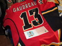 Johnny Gaudreau Signed Calgary Jersey - AJ Sportsworld