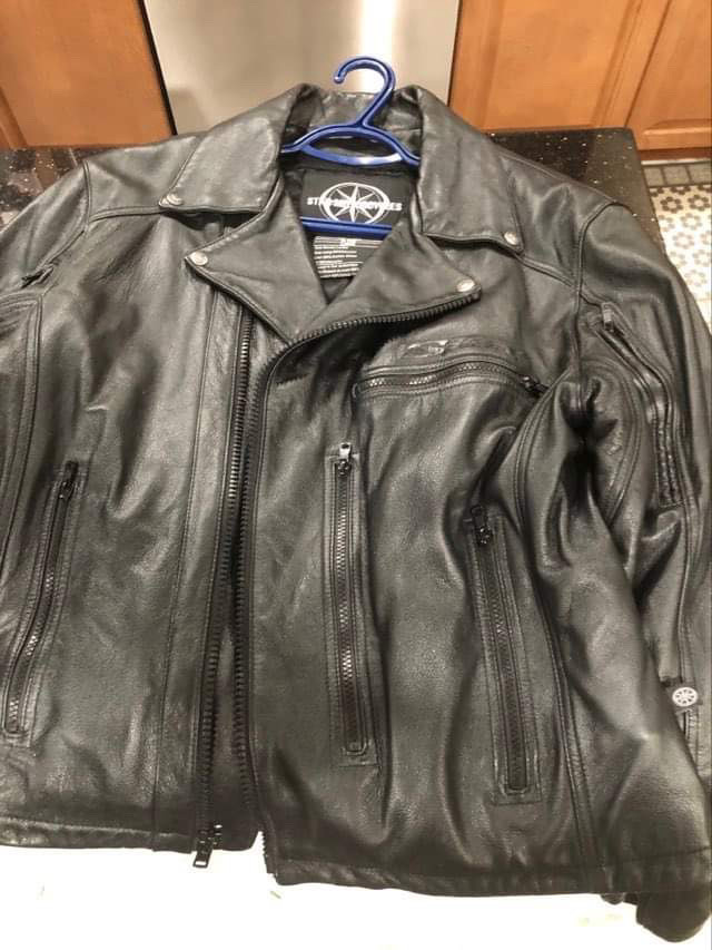 Yamaha Star leather motorcycle jacket size large in Men's in Cole Harbour - Image 2